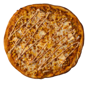 Panner Masala Elote Pizza